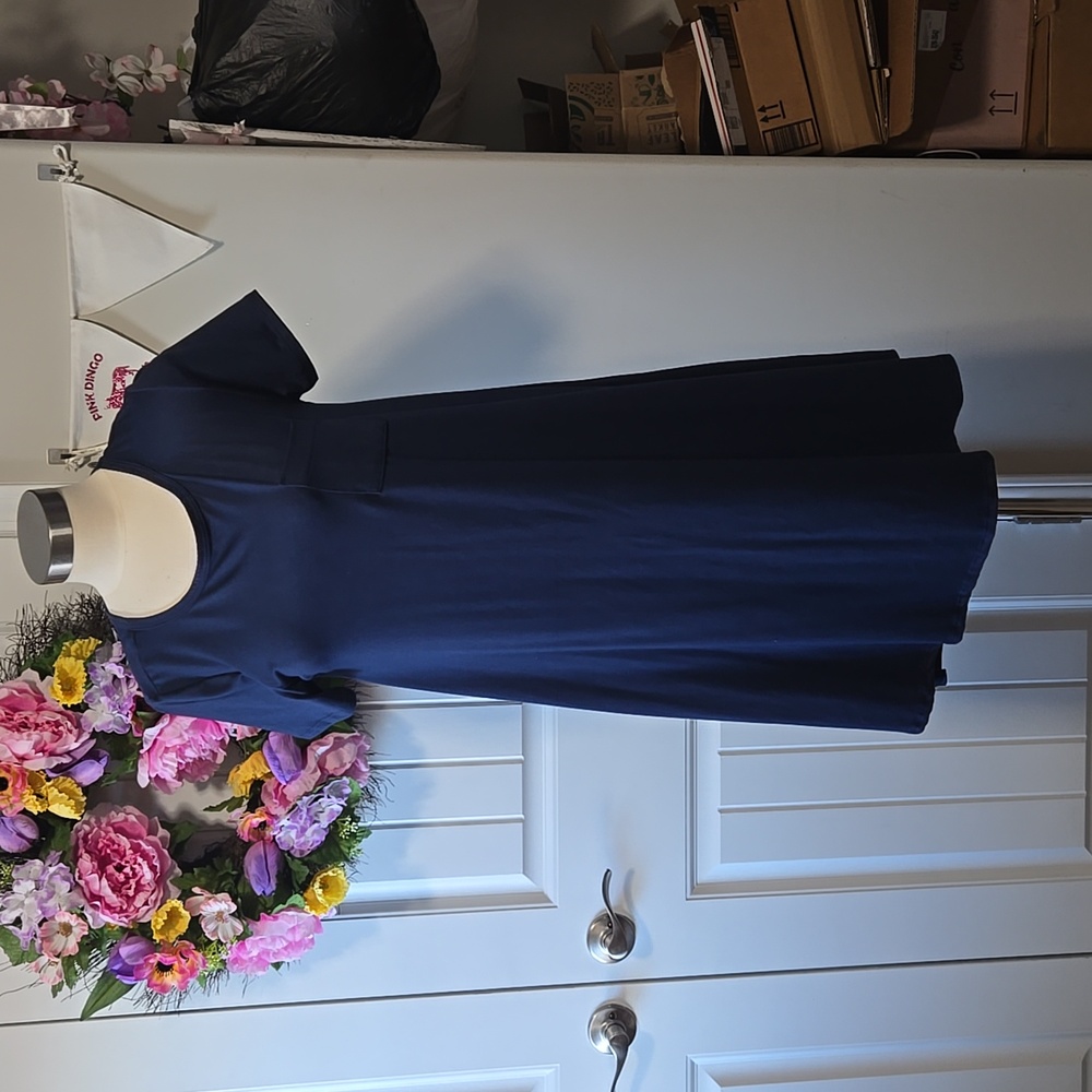 Lularoe hi-lo dress - navy blue